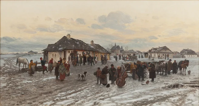 Wędrowni muzykanci w galicyjskiej wiosce, Franciszek Streitt