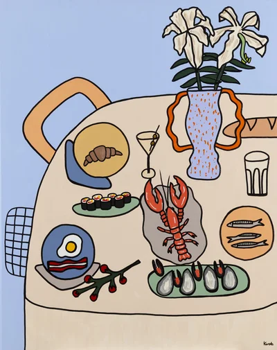 "Seafood III", Ewa Konstantynowicz-Goss
