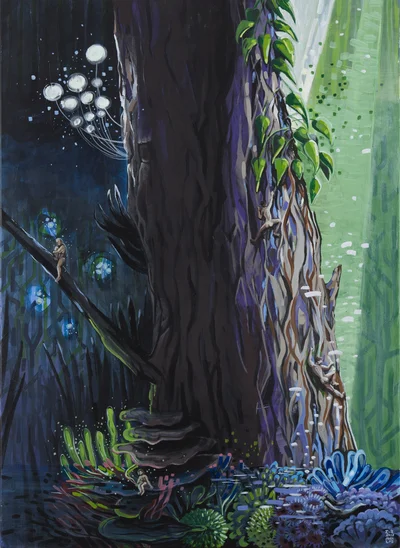"Magiczny las", Zuzanna Walas