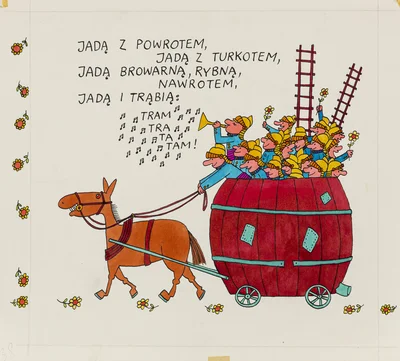 "Pali się!", ilustracja, Bohdan Butenko