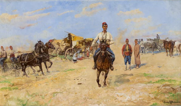 Targ w Dobrudży, Tadeusz Ajdukiewicz