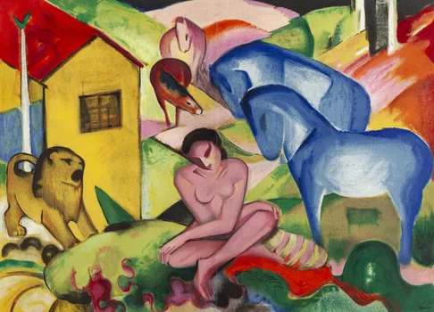 "Sen ("Le Rêve" ), Franz Marc