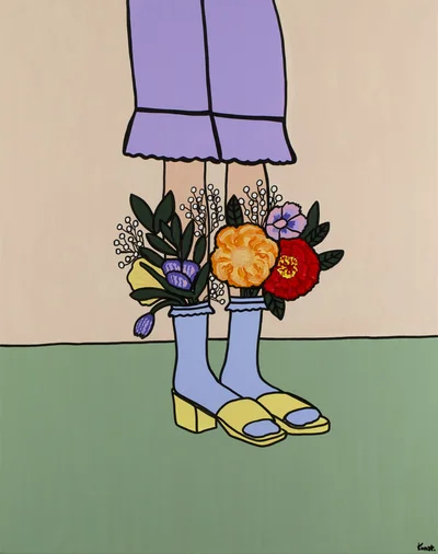 "Flowers", Ewa Konstantynowicz-Goss