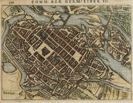 Plan Wrocławia, Petrus Bertius