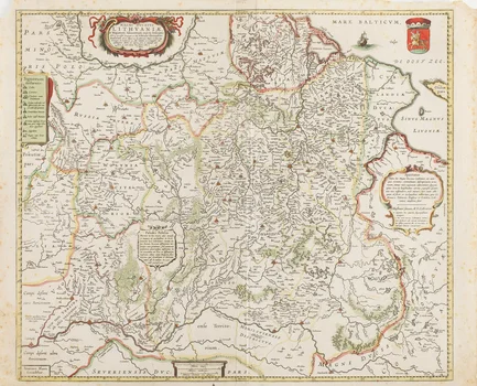 Mapa Wielkiego Księstwa Litewskiego, Joan Blaeu