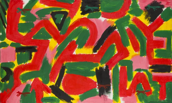 "Abstrakcja / 6 lisów", Zdzisław Nitka