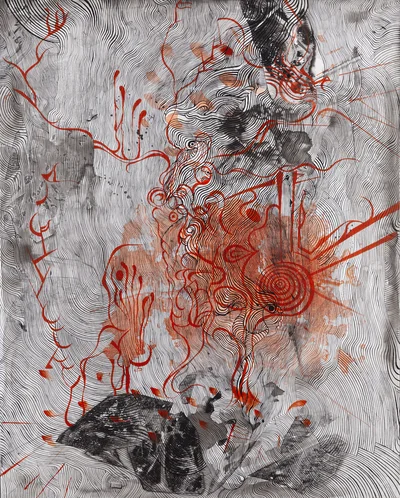 "Kompozycja synestezji 56", Teresa Kazimierczak