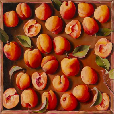 "Brzoskwinie", Hanna Yeulakova
