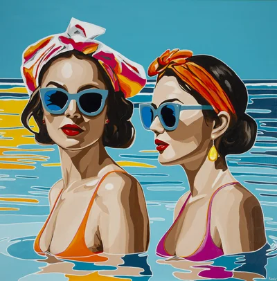 "Capri Blue", Kasia Davies