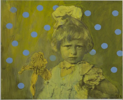 "Żółty irys", Krystyna Piotrowska