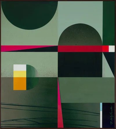 "Olive haze", Piotr Wojtecki