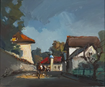 Późne lato w Kazimierzu, Stanisław Łazorek