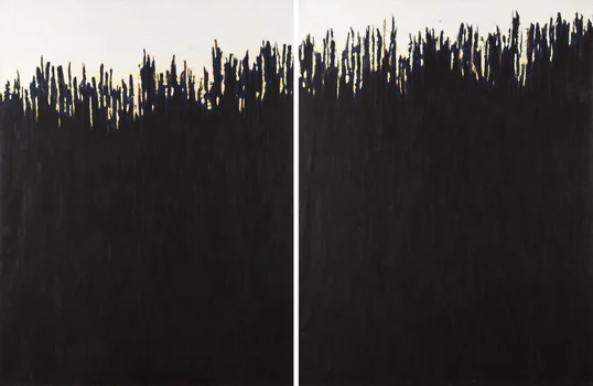 "Czarne wzgórze" (dyptyk), Tomasz Tatarczyk
