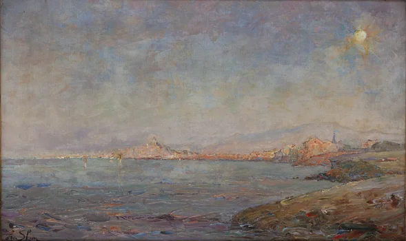 Pejzaż z zatoką, Olga Słomczyńska