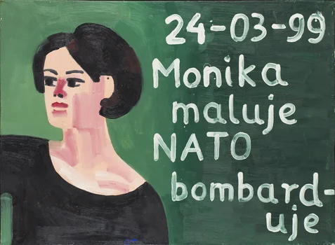 "Monika maluje NATO bombarduje", Marcin Maciejowski