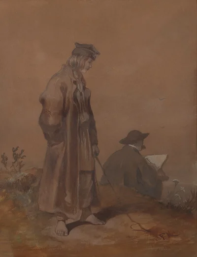 Malarz i wędrowiec, Franciszek Kostrzewski
