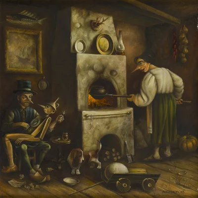 Pinokio z rodziną, Dariusz Miliński