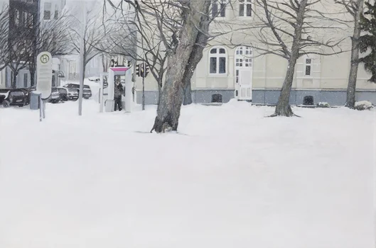 "Zima lekko pink", Magdalena Kalenin