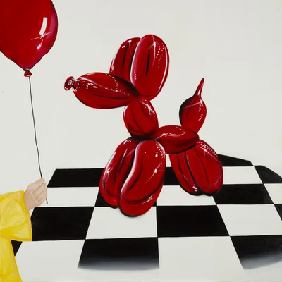 "Childhood memory" z cyklu "Baloon dog story", Katarzyna Ziomek