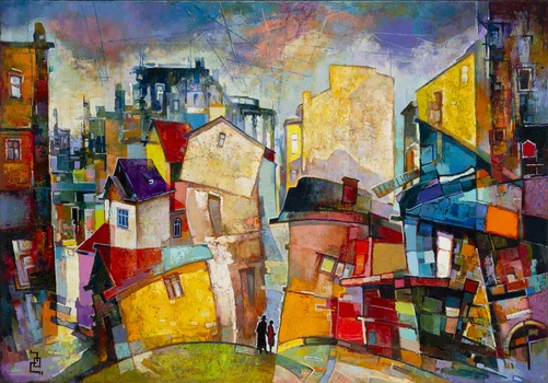 "In the labirynth of dreams #19", David Bagalishvili