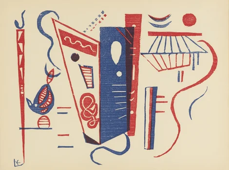 Kompozycja , Wassily Kandinsky