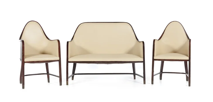 Komplet wypoczynkowy model 330/F, Josef Hoffmann