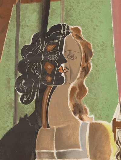 Portret, Georges Braque