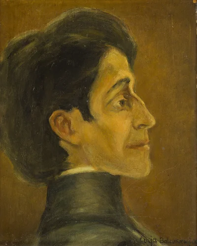 Portret Olgi Boznańskiej, Łucja Bałzukiewicz