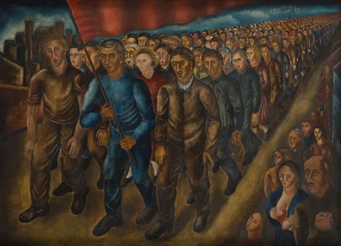 Manifestacja, Boris Borvine Frenkel