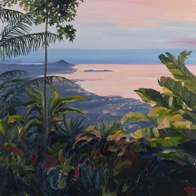 "Zielone wzgórze Koh Samui", Katarzyna Zielska