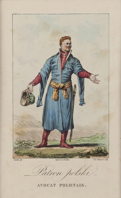 "Patron polski", Philibert Louis Debucourt
