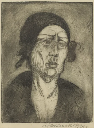 Portret (Marii Duninówny?), Stefan Mrożewski