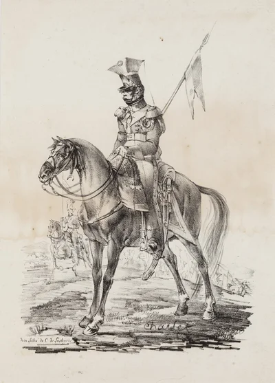 Lansjer pierwszego pułku szwoleżerów gwardii Napoleona , Nicolas Toussaint Charlet