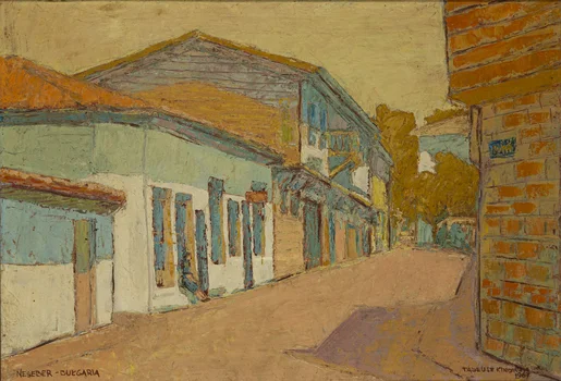 Widok miejski, Tadeusz Kinowski