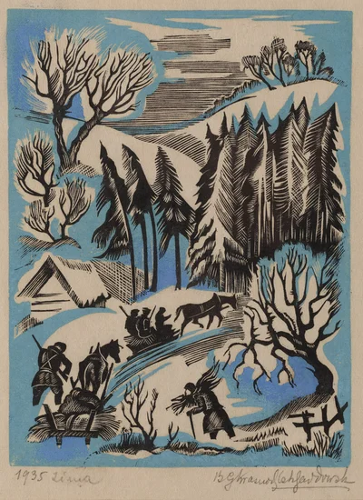 "Zima", Bogna Krasnodębska-Gardowska