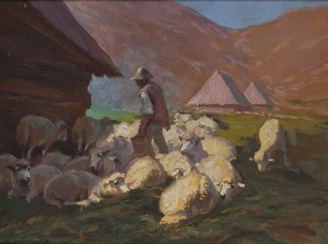Juhas z owcami, Zefiryn Ćwikliński