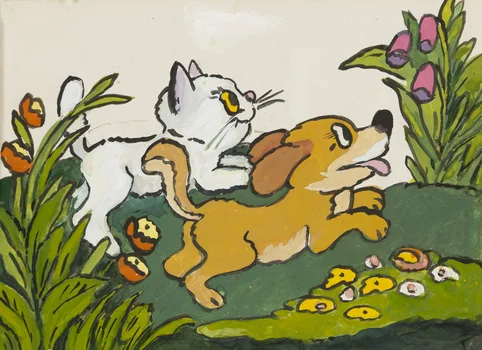 "Przygody Kota Filemona", ilustracja książkowa, Julitta Karwowska-Wnuczak