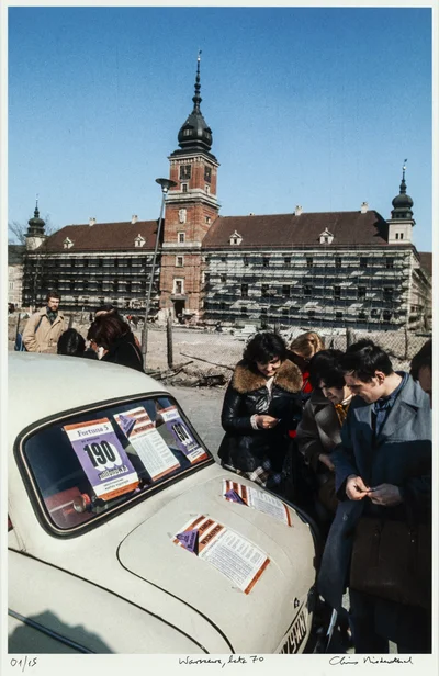 "Loteria pod Zamkiem Królewskim, Warszawa lata 70.", Chris Niedenthal