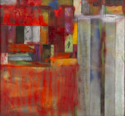 "In the dusty fragments of nature the colors of life run to the island of dreams", Bartosz Hoppe-Sadowski