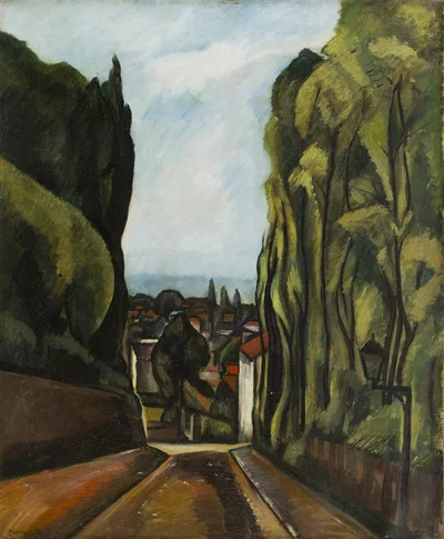 Pejzaż z Clamart, Szymon Mondzain