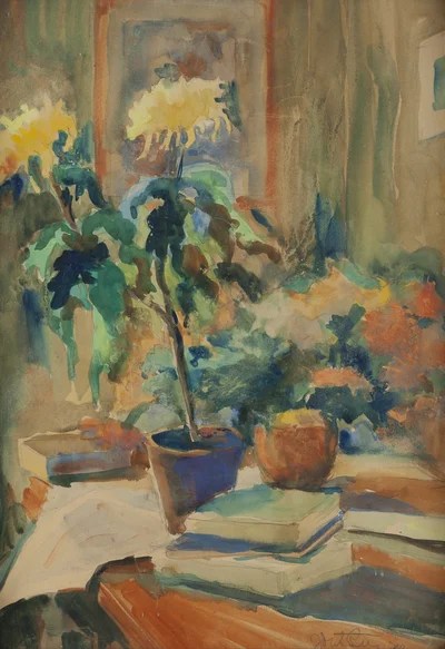 Chryzantemy, Jan Dutkiewicz