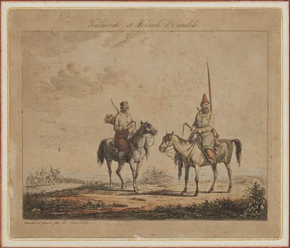 Kałmuk i kozak, Alexander Iwanowicz Sauerweid