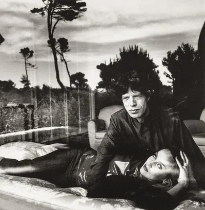 Mick Jagger i Jerry Hall, Helmut Newton