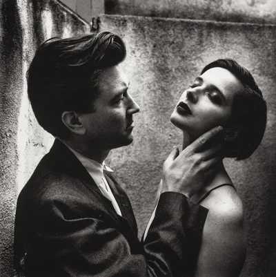 David Lynch i Isabella Rossellini, Helmut Newton