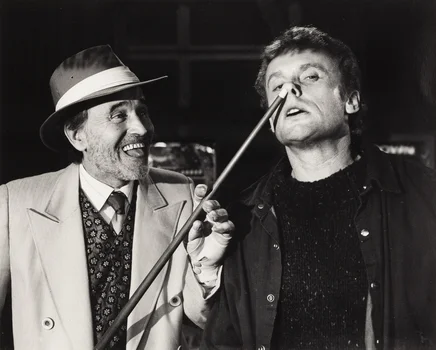 Jan Nowicki i Daniel Olbrychski, Krzysztof Wellman