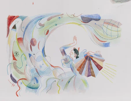 "Flamenco", Zofia Dzierżawska