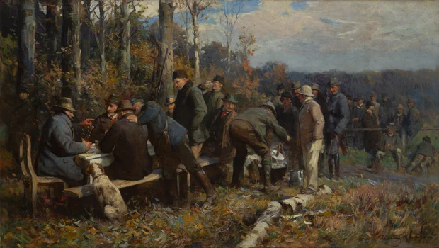 Po polowaniu, Zygmunt Ajdukiewicz
