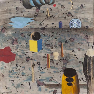 "Krajobraz fantastyczny XXXIII", Jerzy Beski