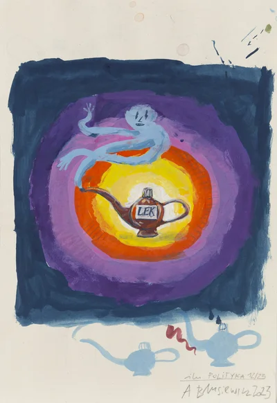 Ilustracja do czasopisma "Polityka", numer 51(3444), Artur Blusiewicz