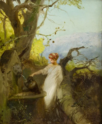 U źródła, Henryk Siemiradzki